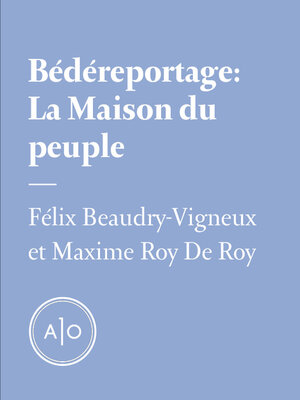 cover image of La maison du peuple